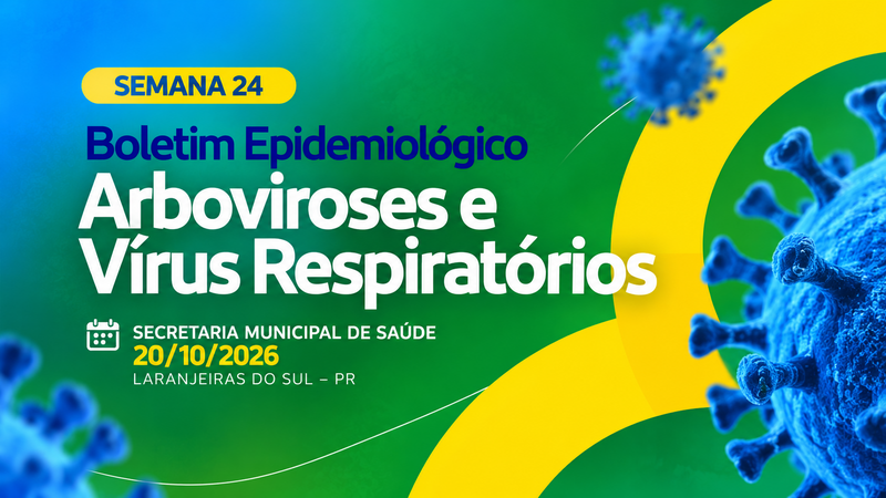 Laranjeiras do Sul registra 30 casos confirmados de dengue e divulga atualização dos vírus respiratórios